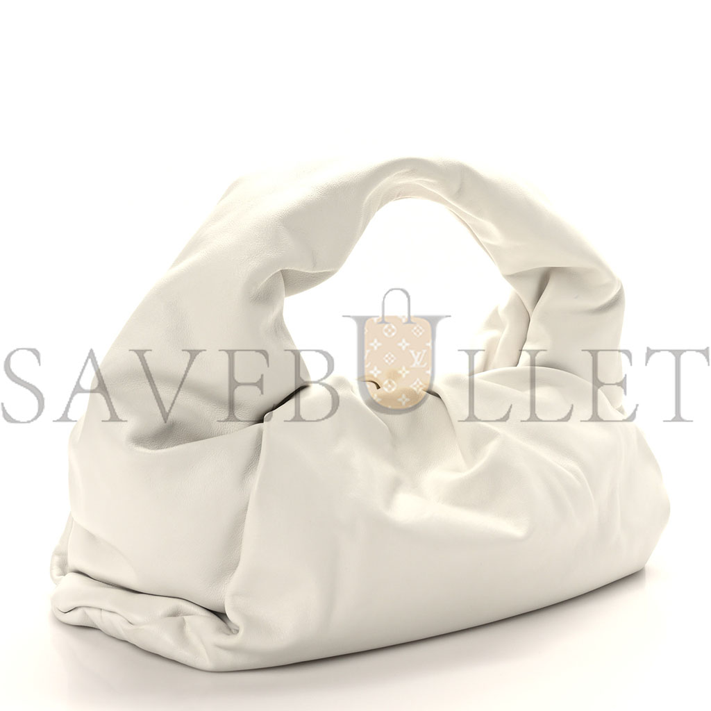 BOTTEGA VENETA SMOOTH BUTTER CALFSKIN SMALL THE SHOULDER POUCH PLASTER (37*23*11cm)